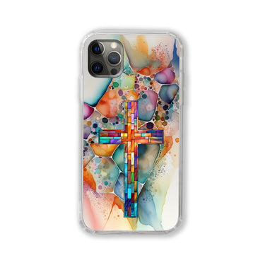 Abstract Cross Phone Case